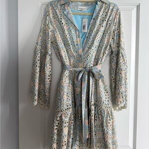 Floral Lace Mini Dress